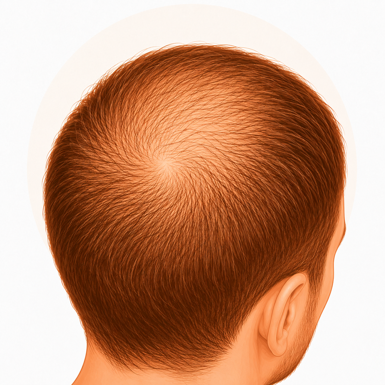 Microneedling capillaire : réveiller ses follicules et retrouver de la densité 3 Microneedling capillaire : sommet (le vertex)