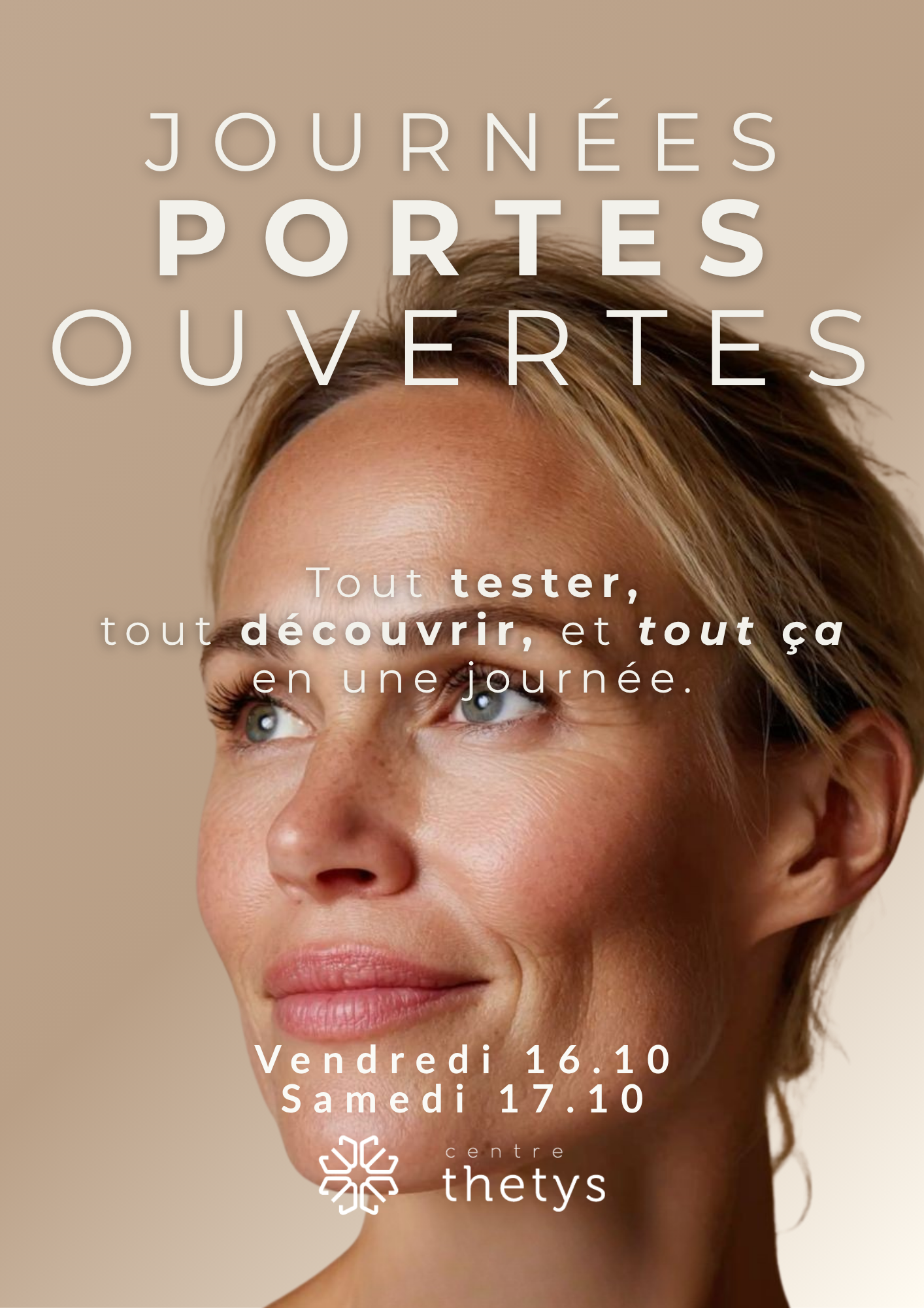 Journées portes ouvertes Centre Thetys, vendredi 16 et samedi 17 octobre