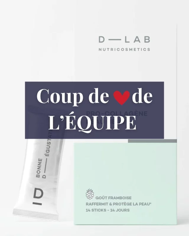 ✨ Coup de cœur de l'équipe ✨ : Le Pro Collagène Peau Neuve de DLAB 🧖‍♀️💖

Parce que votre peau mérite ce qu’il y a de mieux, on craque pour ce complément qui booste la production naturelle de collagène et d’acide hyaluronique pour une peau plus ferme, lisse et éclatante ✨.

#coupdecoeur #centrethetys #soinvisage #dlabnutricosmetics #collagene #complémentalimentaire