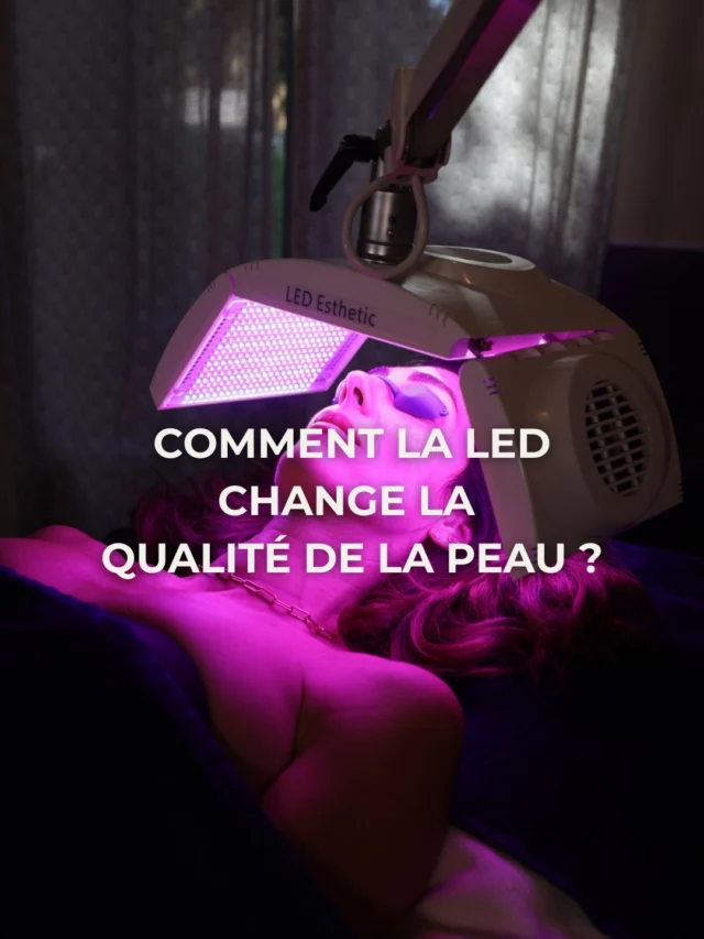 La LED est une technologie encore peu connue en traitement esthétique.Pourtant, ses effets sur la qualité de peau sont bien réels. ⬇️Elle n’agresse pas, elle accompagne.
Elle aide la peau à se réparer, à s’apaiser et à se renforcer, notamment sur l’acné, les cicatrices, les vergetures ou après une exposition au soleil.Parce qu’une peau respectée se régénère mieux.