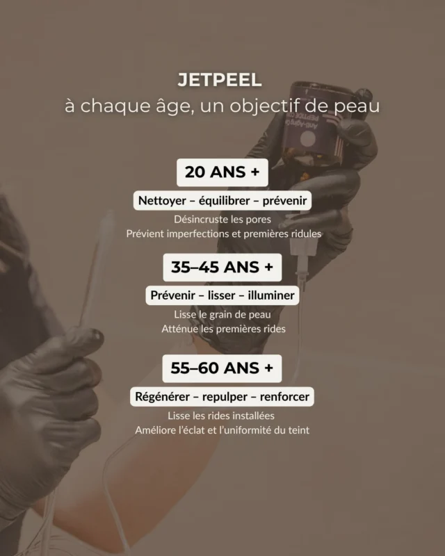 Chez Thetys, chaque protocole JetPeel est 100% personnalisé selon votre peau, vos objectifs et votre mode de vie. 💦#soinantiage #jetpeel #soinantirides #hydratationintense #imperfection